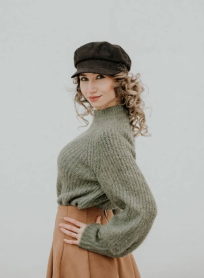 Crop Sweater — cozy Himalayan knit cropped sweater